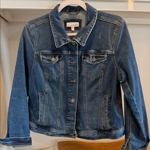 LOFT Dark Blue Jean Jacket